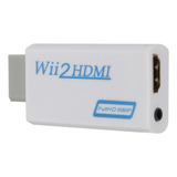 Adaptador Convertidor Hdmi Compatible Nintendo Wii Wii2hdmi