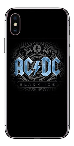 Funda Para Huawei Varios Modelos Acrigel Ac/dc Banda Rock