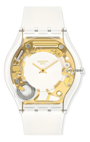 Reloj Swatch Coeur Dorado Ss08k106 Agente Oficial C