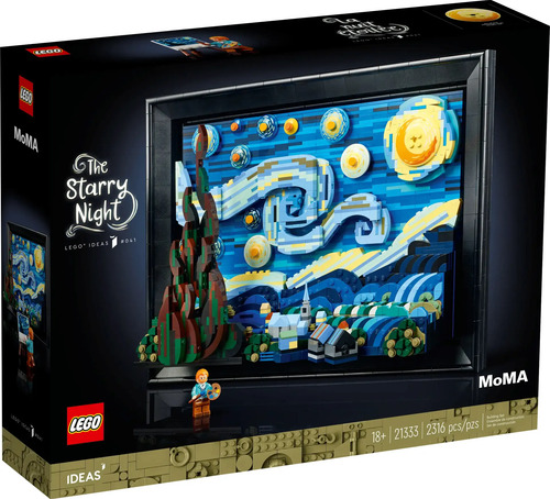 Lego Ideas Vincent Van Gogh - La Noche Estrellada