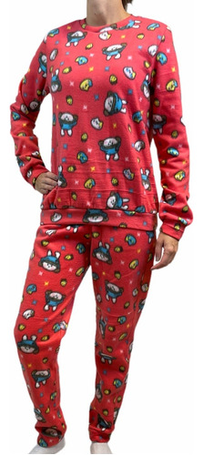 Conjunto Pijama Adulto Soft Inverno Quentinho