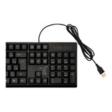 Teclado Maxprint Office Universitário Com Fio Usb Abnt Preto