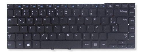 Teclado P/ Notebook Samsung Np270e4e-kd9br Marca Bringit