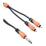 Cable Bespeco 1 Plug Mono A 2 Rca Macho 1,80mts Slyjrm180