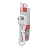 Cabo De Dados Usb Tipo C 3 Ampres 1 Metro Branco