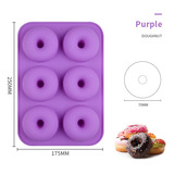 Molde Silicona Para Donut  Donas  Antiadherente Horno X  6
