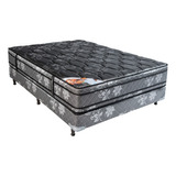 Colchon Sommier 180x200x30 Deseo Diamante Negro