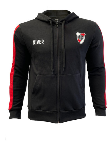 Campera Rustica Tiras River Plate Con Licencia Oficial 