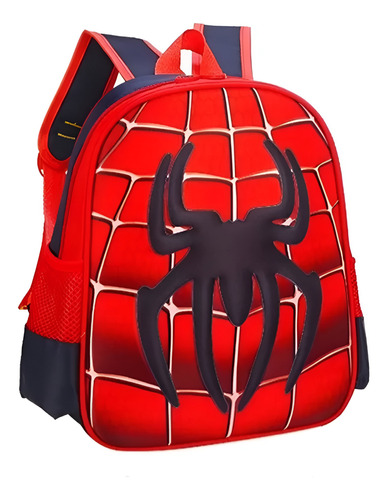 Mochila Para Niños Spiderman Tridimensional 3d