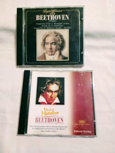 Beethoven. Sonatas Y Sinfonías. 2 Cds. 