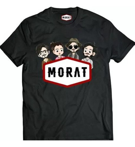 Playera Morat - Camiseta Integrantes De Morat