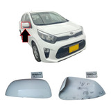 Kia All New Picanto Tapa Carcaza Retrovisor Pasajero Blanca