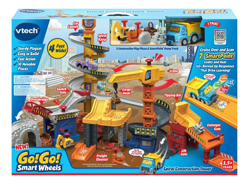 Vtech Go!go! Smartwheels Spiral Construction Tower