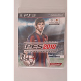 Jogo Ps3 Pes 2010 Pro Evolution Soccer (seminovo)