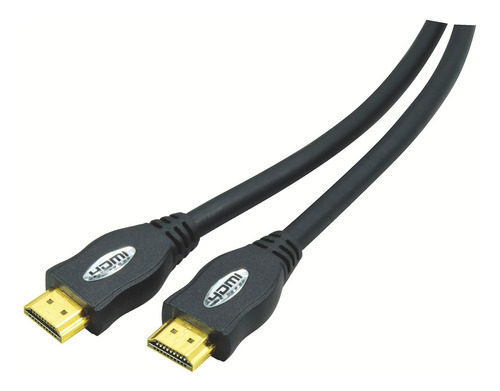 Cable Hdmi 2 Metros Full Hd 3d 4k 1080p Dorado Audio Video T