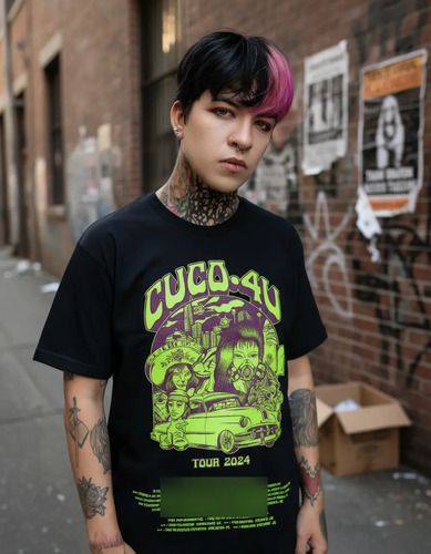 Playera Cuco Tour 2024 Hip Hop Rap Rnb Chicano | Envío gratis