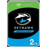 Disco Duro Interno Seagate 2tb Skyhawk Vigilancia  Color Plateado