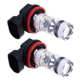 Luz Antiniebla For Proyector H11, 20 Led, 100 W, Alta Poten