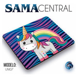 Unicornios Pack 3 Mouse Pads. Tapetes Para Raton Unicornios