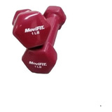 Pesa Mancuerna Set Por 2 Pcs De 1 Libra Ejercicio Gym