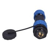 Conector 4 Pinos Macho ++ Fêmea Ip68 A Prova D´água