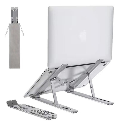 Soporte Base Notebook Macbook Aluminio Portátil Regulable