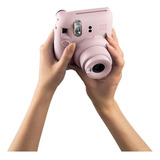 Câmera Fotografia Instantânea Instax Mini 12 Rosa Gloss