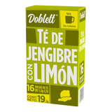 Té Doblett Jengibre Con Limón 16 Sobres 192g