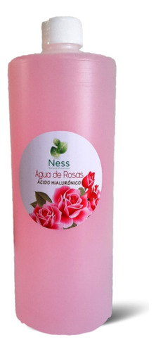 Agua De Rosas 100% Natural Con Hialurónico