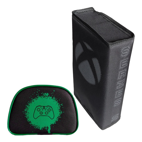 Kit Capa Protetora Novo Xbox Series S + 1 Bolsa Pra Controle