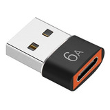 Adaptador Convertidor Usb C A Usb 3.0 Otg Carga Rápida 6a