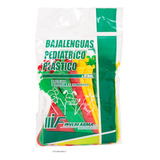 Baja Lenguas Plástico Pediátrico Bolsa X20und Color Multicolor