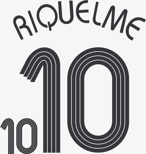 Estampado Selección Argentina 2006 #riquelme - En El Acto