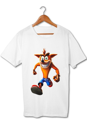 Crash Bandicoot Remera Friki Tu Eres #6