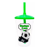 20 Copos Twister 400ml Personalizado Lembrancinha Futebol