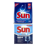 Detergente Para Lavavajillas Sun + Sal Regeneradora Sun