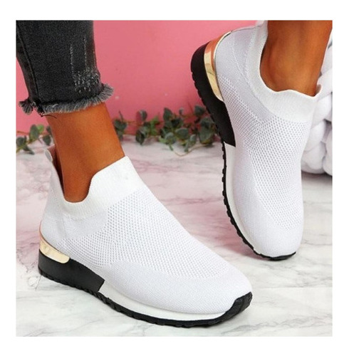 Zapatillas Mujer Cuña Plataforma Zapatillas Mujer