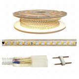 Manguera Led Smd 2835 Rollo 10m Ip65 Exterior Transparente