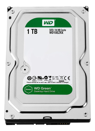 Disco Duro Western Digital Green 1 Tb Para Cctv O Pc