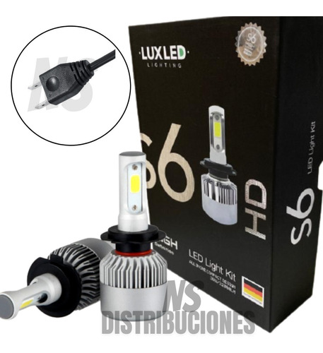 Kit Cree Led S6 Plus Nuevo 44000 Lumens H1 H4 H7 H11 H3 Psx