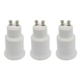 3 Adaptadores  Soquete Para Ampolleta Base Gu10 A E27 