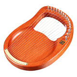 Bolsa De Afinación Lyre Harp Carry De Madera Para Limpieza D