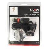 Kit Cargador De Auto Tipo C Más Soporte Ventosa Sjcam.