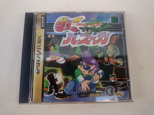 Johnny Bazooka Original Japonês Para Sega Saturn - Leia Tudo