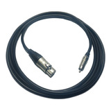 Cable Xlr Hembra A Rca De 1 Metro