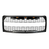 Parrilla Frontal Ford F-150 F150 Luz Led 2009-2014 Negra