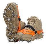 Crampones Con Clavos Inox Para Calzado De Nieve/orange Xl