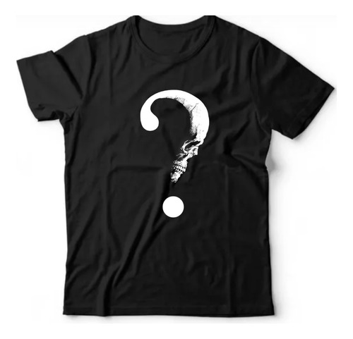 Camiseta Ciência & Tecnologia- Interrogação Skull