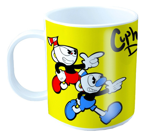 Tazas Plástico Cuphead Calidad !!