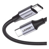 Cable Usb C A C Carga Rapida 60w Reforzado Ugreen 1m